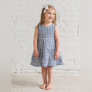!! 3/$15 !! 
Kendi Zoey Seersucker Tiered Dress colored organics